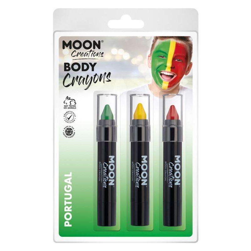 Costumes Australia Moon Creations Body Crayons 3. 5g Clamshell Country Patriot Colours Costume Make Up_8