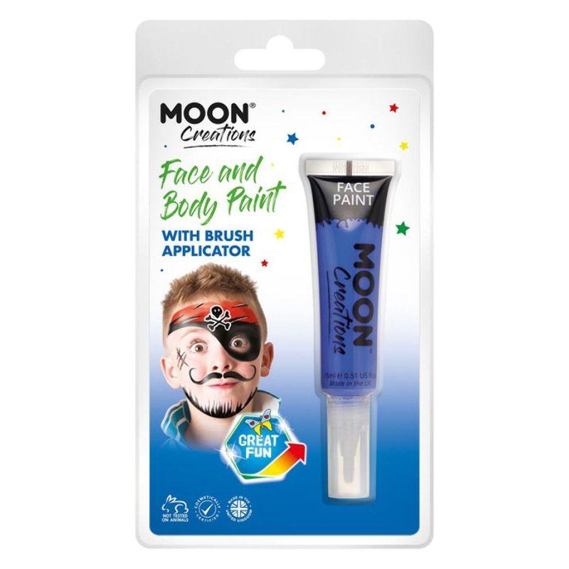 Costumes Australia Moon Creations Face & Body Paints With Brush Applicator, 15ml Clamshell Costume Make Up_17