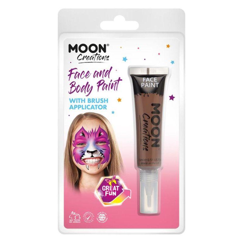 Costumes Australia Moon Creations Face & Body Paints With Brush Applicator, 15ml Clamshell Costume Make Up_19