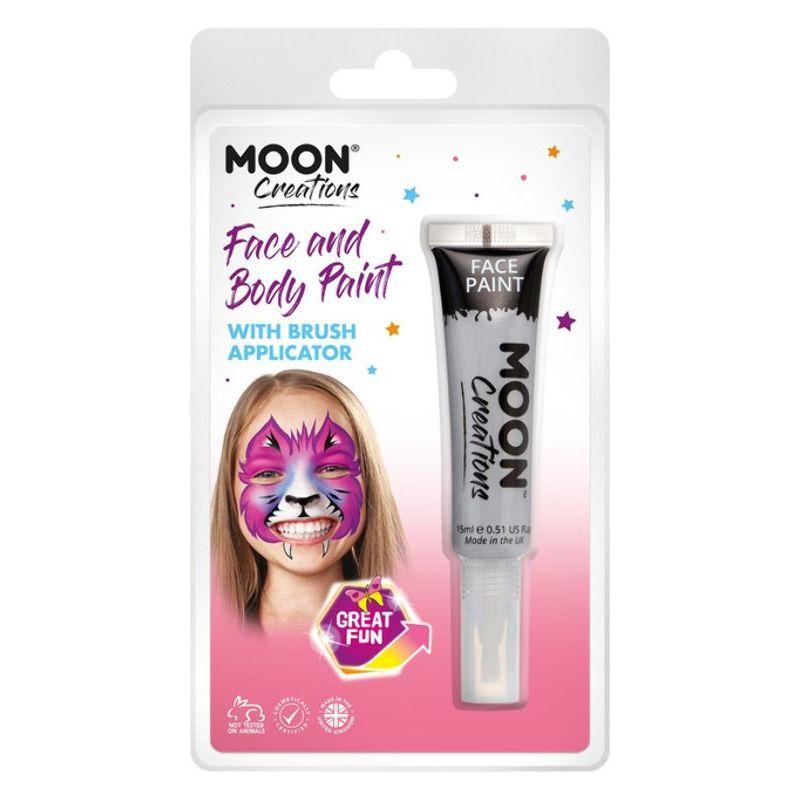 Costumes Australia Moon Creations Face & Body Paints With Brush Applicator, 15ml Clamshell Costume Make Up_21