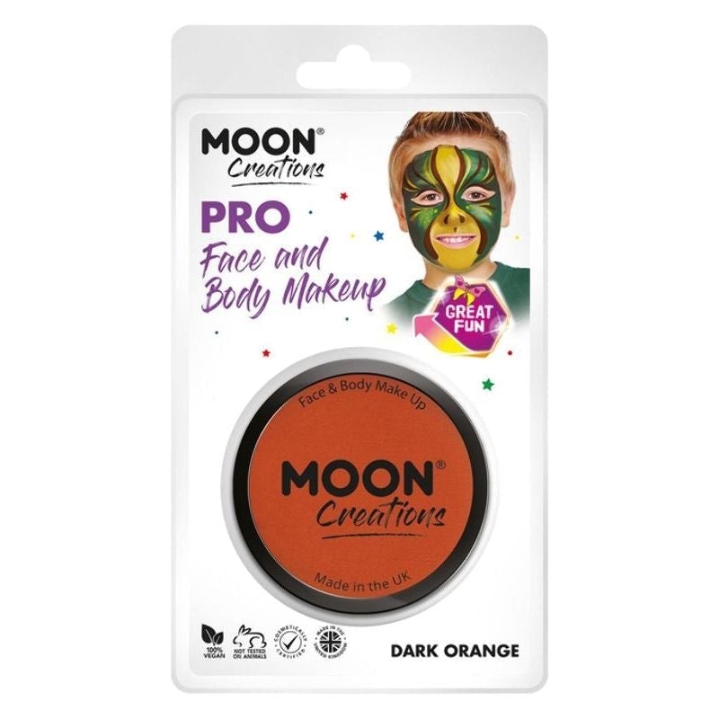 Costumes Australia Moon Creations Pro Face Paint Cake Pot 36g Clamshell Costume Make Up_23