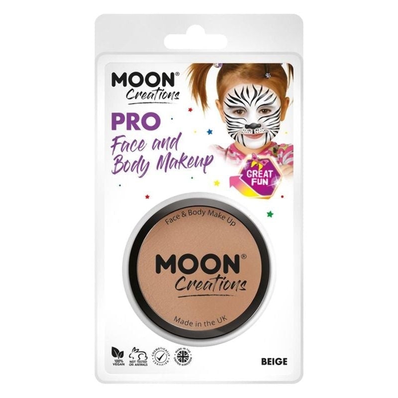 Costumes Australia Moon Creations Pro Face Paint Cake Pot 36g Clamshell Costume Make Up_2