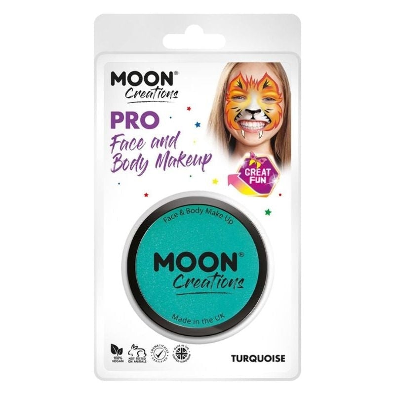 Costumes Australia Moon Creations Pro Face Paint Cake Pot 36g Clamshell Costume Make Up_34