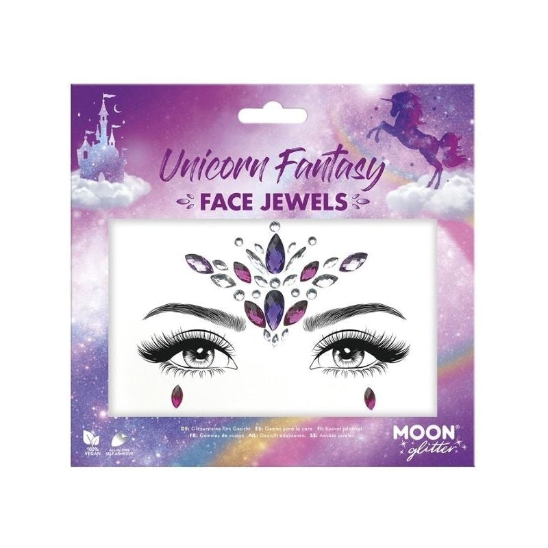 Costumes Australia Moon Glitter Face Jewels Unicorn Fantasy Costume Make Up_1