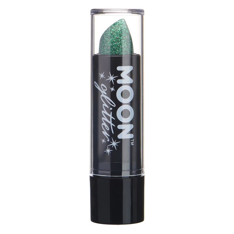 Costumes Australia Moon Glitter Holographic Glitter Lipstick Green G07541 Costume Make Up_1