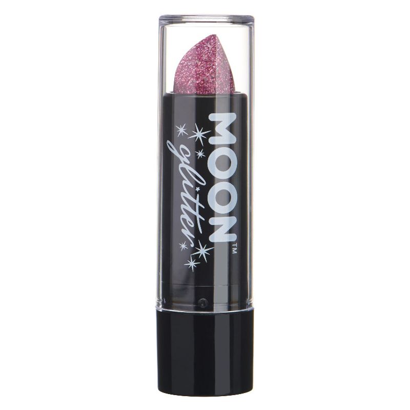 Costumes Australia Moon Glitter Holographic Glitter Lipstick Pink G07534 Costume Make Up_1