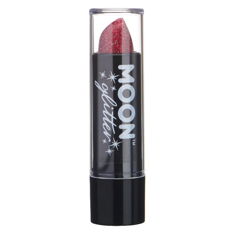 Costumes Australia Moon Glitter Holographic Glitter Lipstick Red G07572 Costume Make Up_1