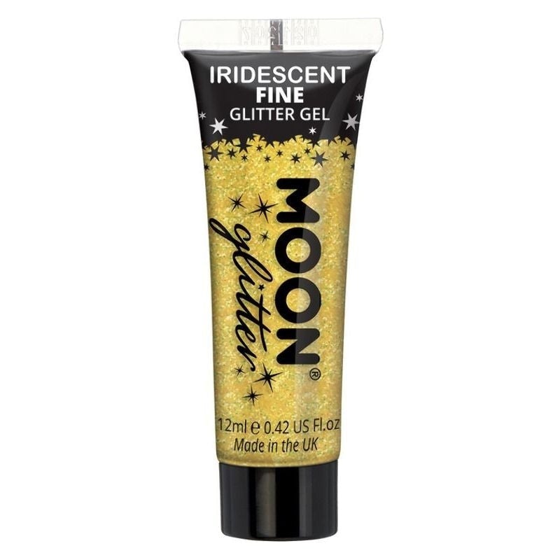 Costumes Australia Size Chart Moon Glitter Iridescent Gel Single, 12ml Costume Make Up