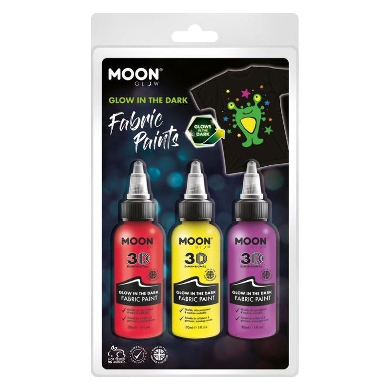 Costumes Australia Moon Glow In The Dark Fabric Paint M42603 Costume Make Up_1