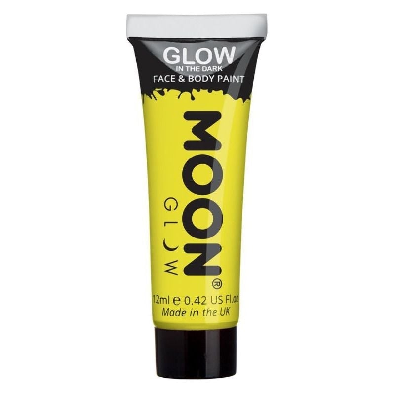 Costumes Australia Size Chart Moon Glow In The Dark Face Paint 12ml Single Costume Make Up