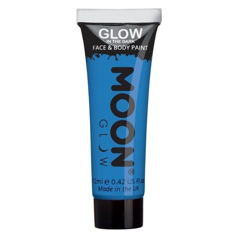 Costumes Australia Moon Glow In The Dark Face Paint 12ml Single Costume Make Up_1