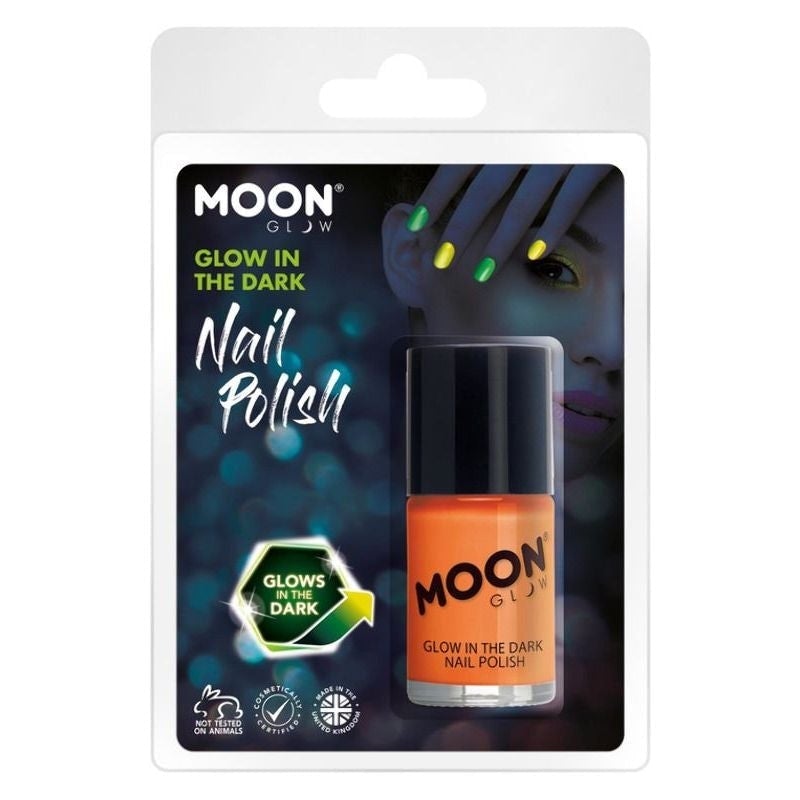 Costumes Australia Moon Glow In The Dark Nail Polish 14ml Clamshell Costume Make Up_3