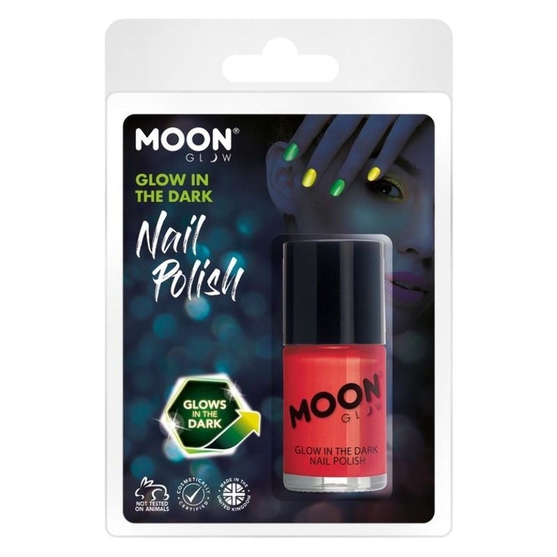 Costumes Australia Moon Glow In The Dark Nail Polish 14ml Clamshell Costume Make Up_6