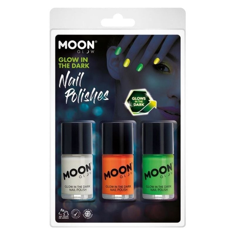 Costumes Australia Moon Glow In The Dark Nail Polish M42085 Costume Make Up_1