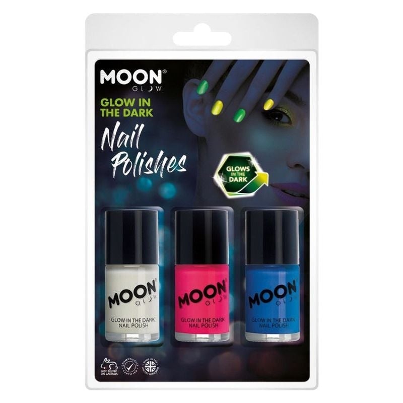 Costumes Australia Moon Glow In The Dark Nail Polish M42092 Costume Make Up_1