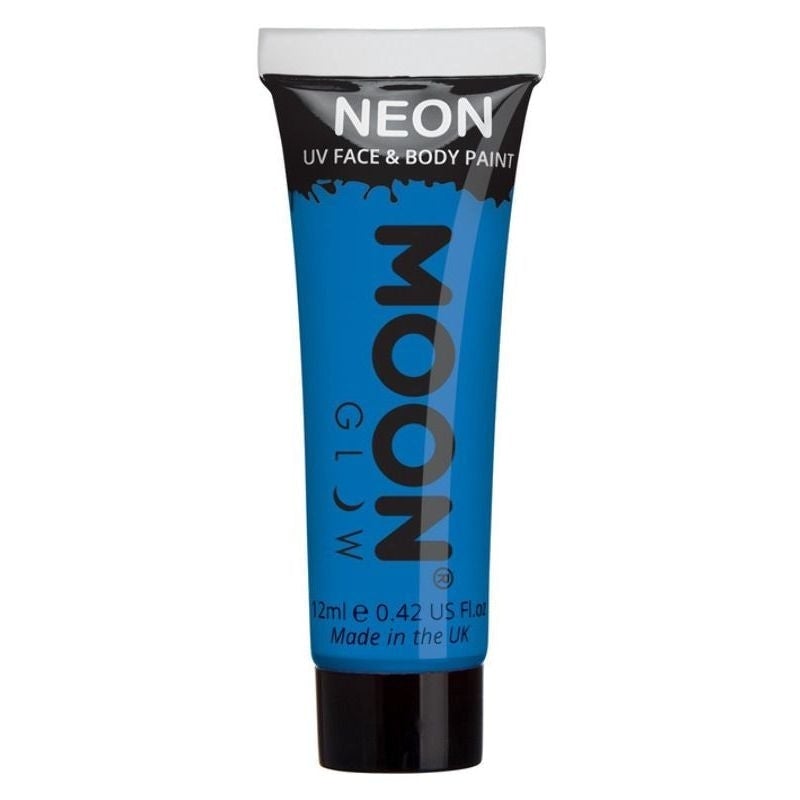 Costumes Australia Moon Glow Intense Neon UV Face Paint Single, 12ml Costume Make Up_1