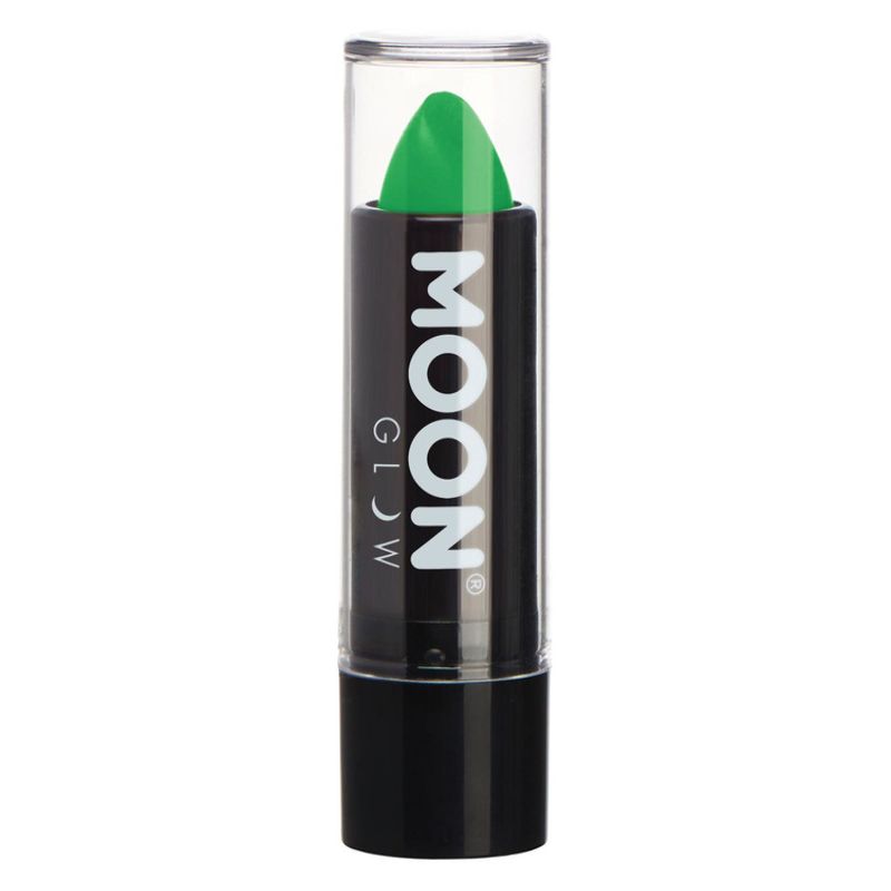 Costumes Australia Moon Glow Intense Neon UV Lipstick Intense Green M8046 Costume Make Up_1