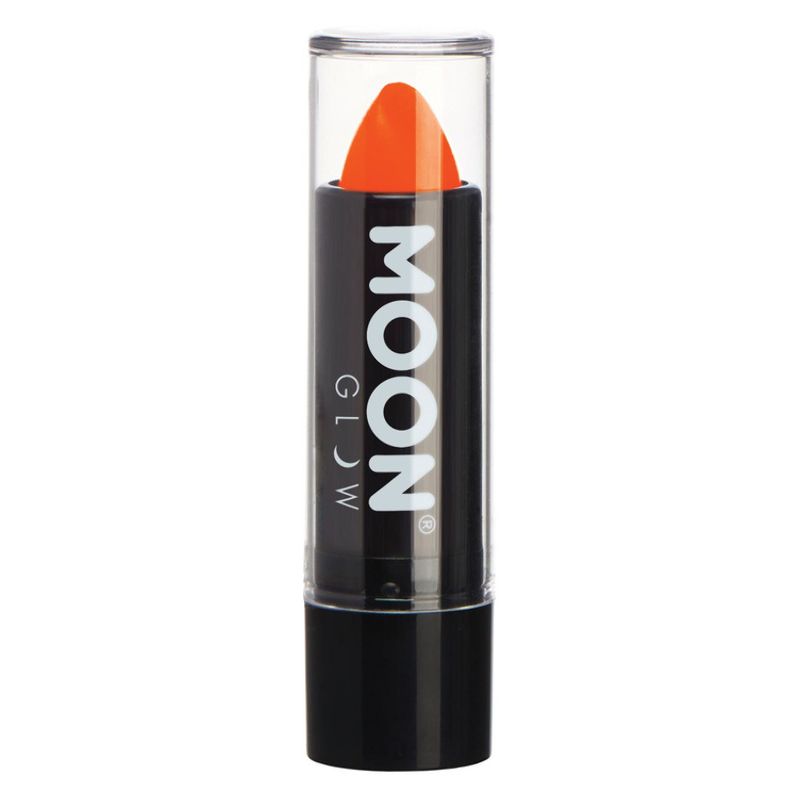 Costumes Australia Moon Glow Intense Neon UV Lipstick Intense Orange M8015 Costume Make Up_1