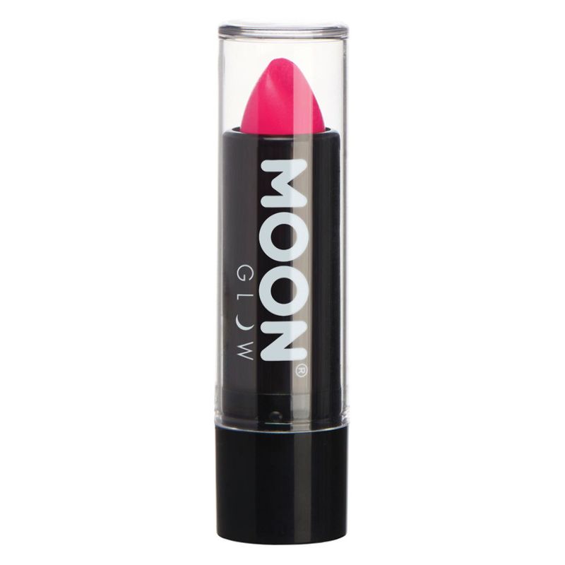 Costumes Australia Moon Glow Intense Neon UV Lipstick Intense Pink M8008 Costume Make Up_1