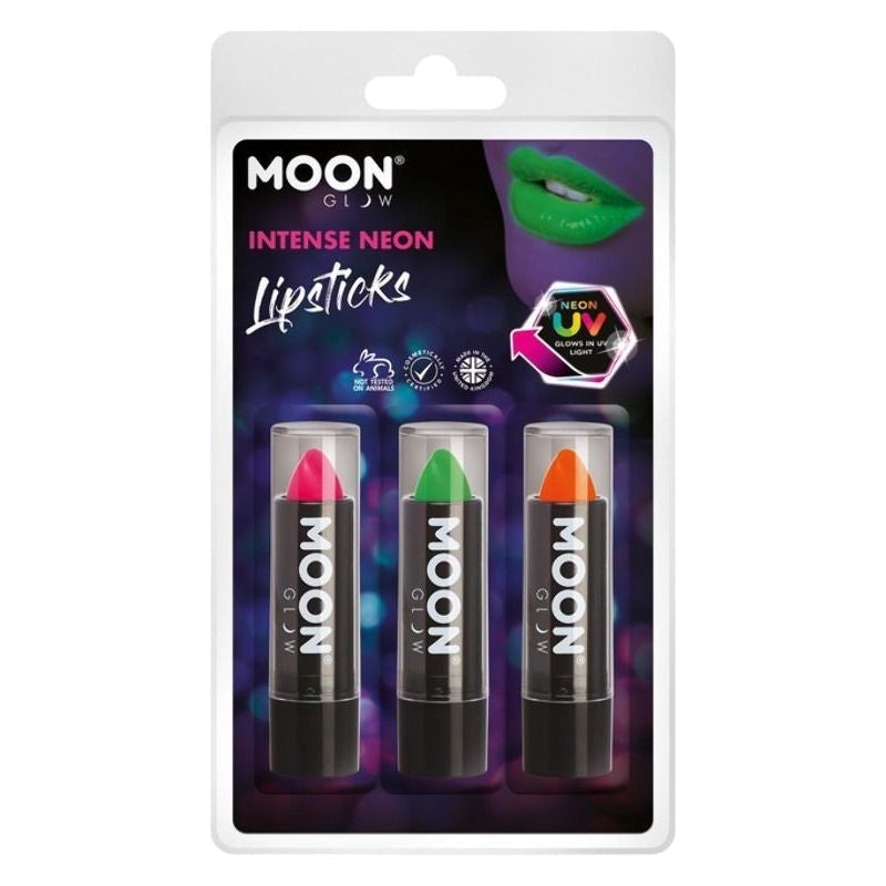 Costumes Australia Moon Glow Intense Neon UV Lipstick M37661 Costume Make Up_1