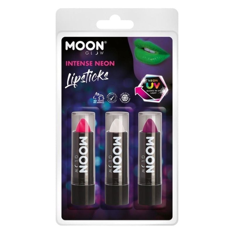 Costumes Australia Moon Glow Intense Neon UV Lipstick M37685 Costume Make Up_1