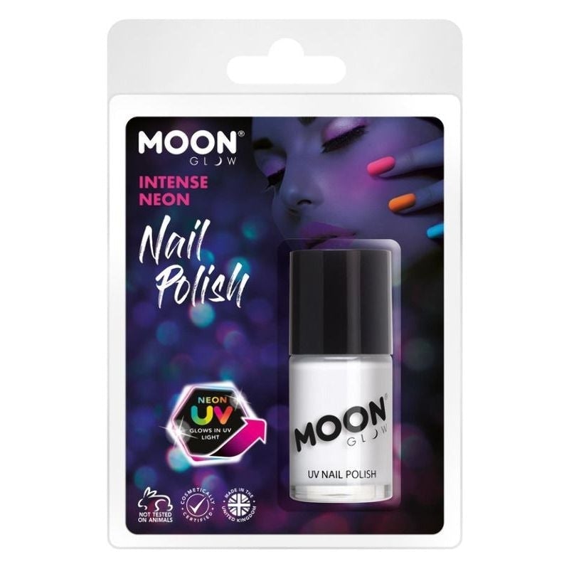 Costumes Australia Moon Glow Intense Neon UV Nail Polish Clamshell, 14ml Costume Make Up_6