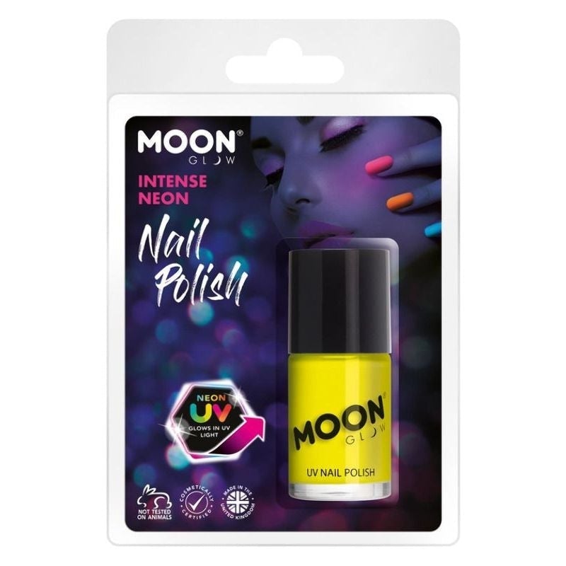 Costumes Australia Size Chart Moon Glow Intense Neon UV Nail Polish Clamshell, 14ml Costume Make Up