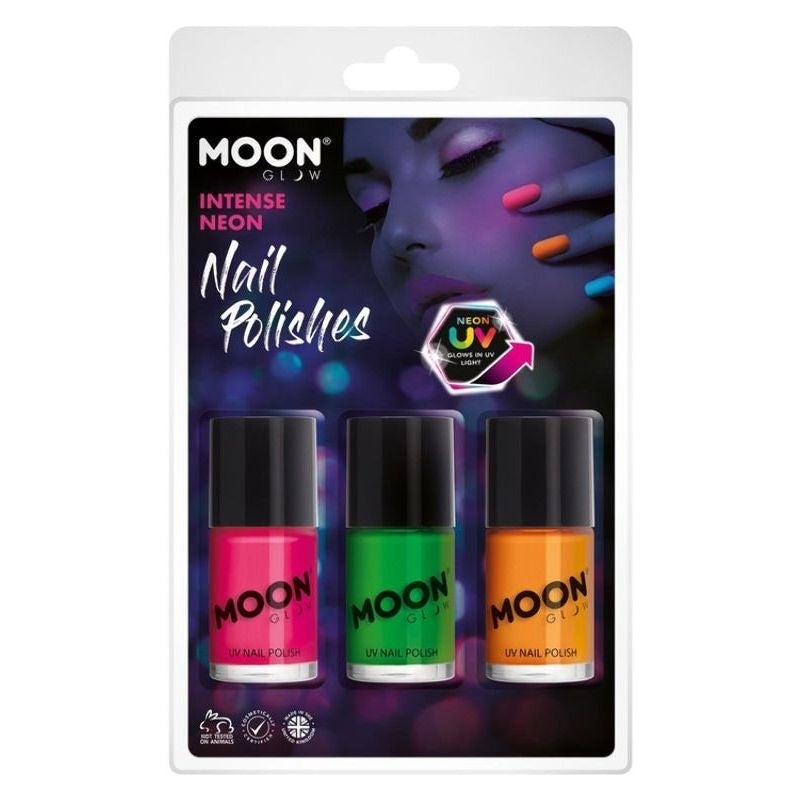 Costumes Australia Moon Glow Intense Neon UV Nail Polish M38163 Costume Make Up_1