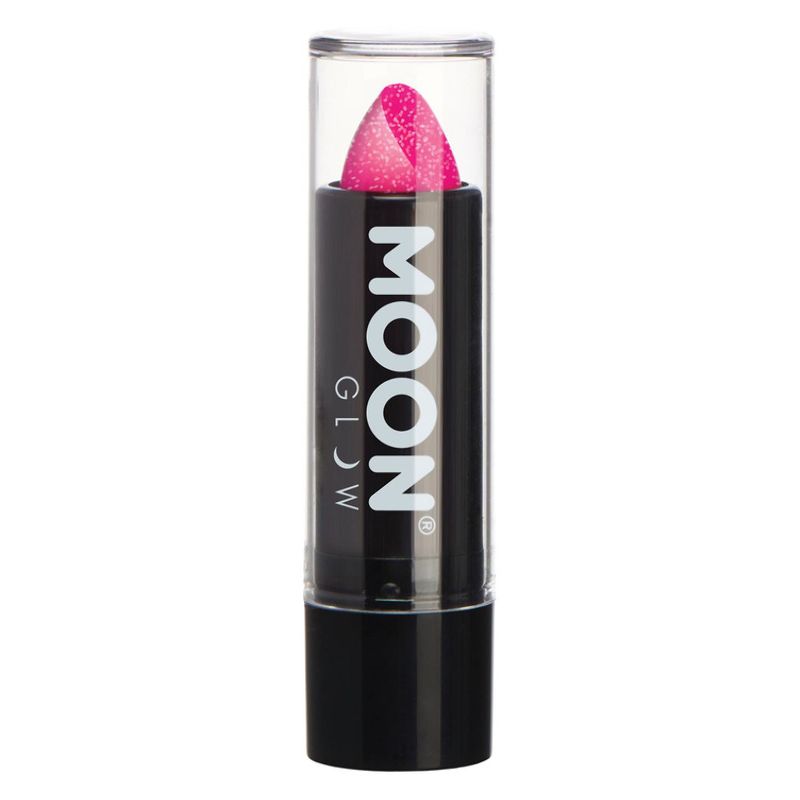 Costumes Australia Moon Glow - Neon UV Glitter Lipstick Magenta M8428 Costume Make Up_1