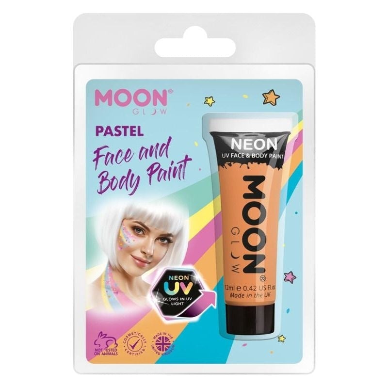 Costumes Australia Moon Glow Pastel Neon UV Face Paint Clamshell, 12ml Costume Make Up_6