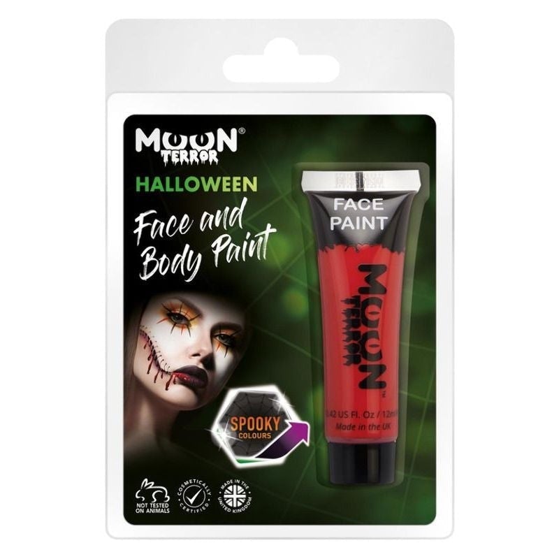 Costumes Australia Size Chart Moon Terror Halloween Face & Body Paint Clamshell 12ml Costume Make Up