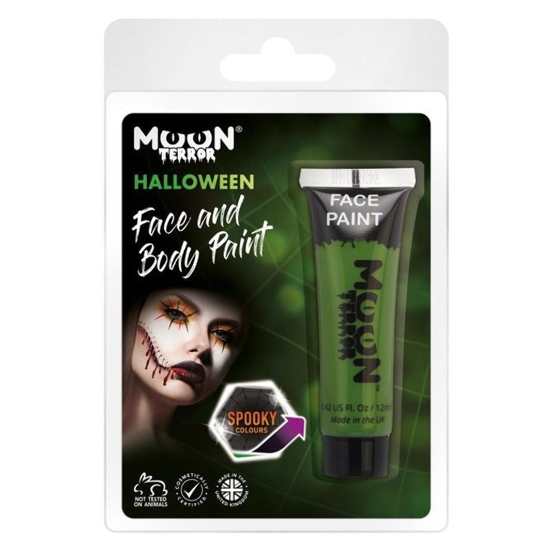 Costumes Australia Moon Terror Halloween Face & Body Paint Clamshell 12ml Costume Make Up_1