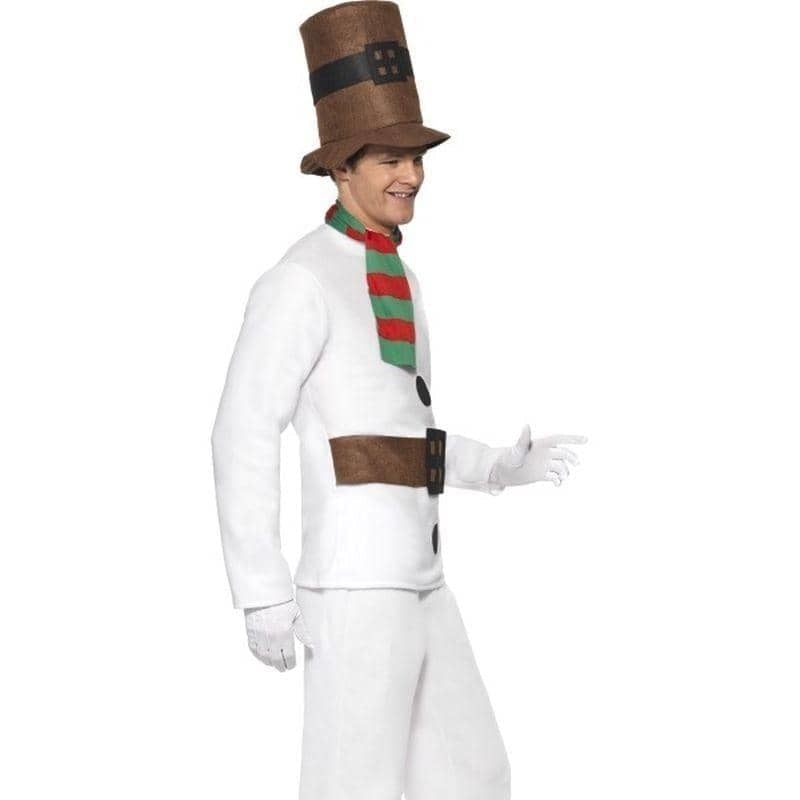 Costumes Australia Mr Snowman Costume Adult White Brown_2