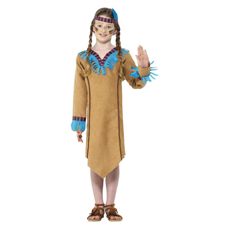 Costumes Australia Native American Inspired Girl Costume Brown Child_2