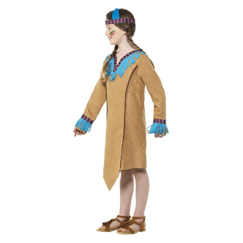 Costumes Australia Native American Inspired Girl Costume Brown Child_1