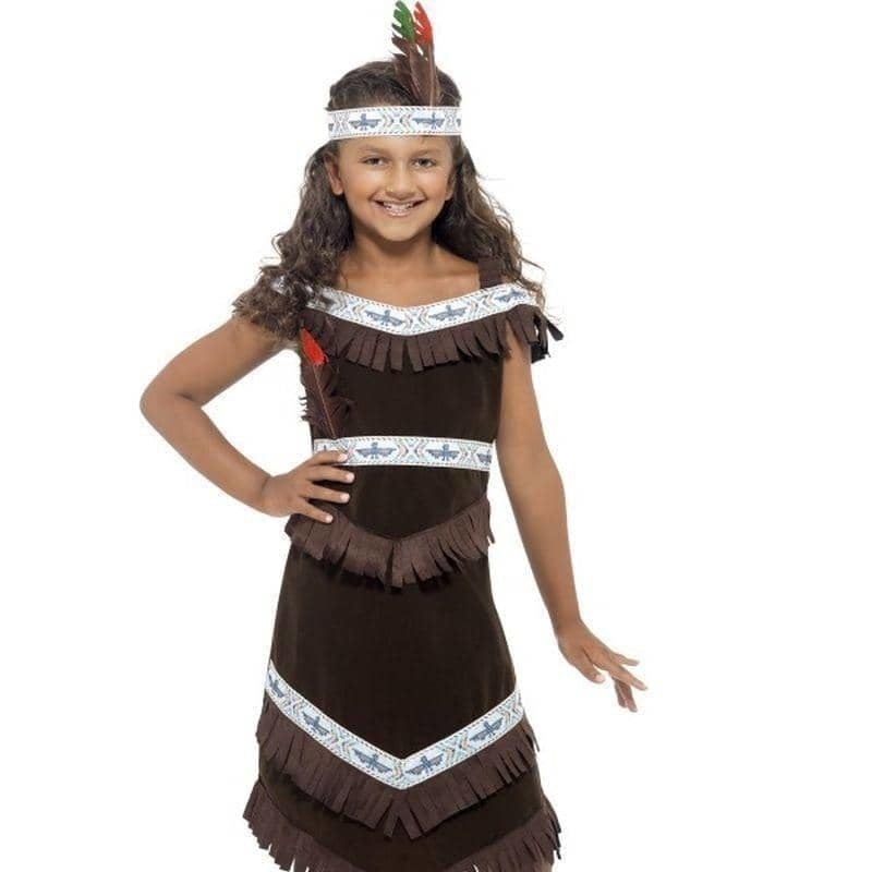 Costumes Australia Native American Inspired Girl Costume Kids Brown_1