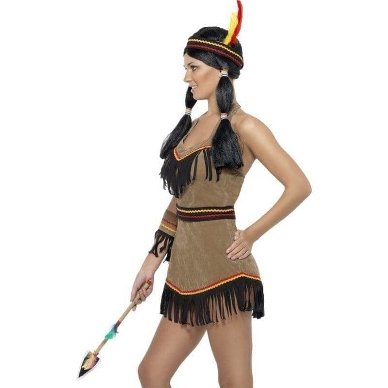 Costumes Australia Native American Inspired Woman Costume Adult Brown_2