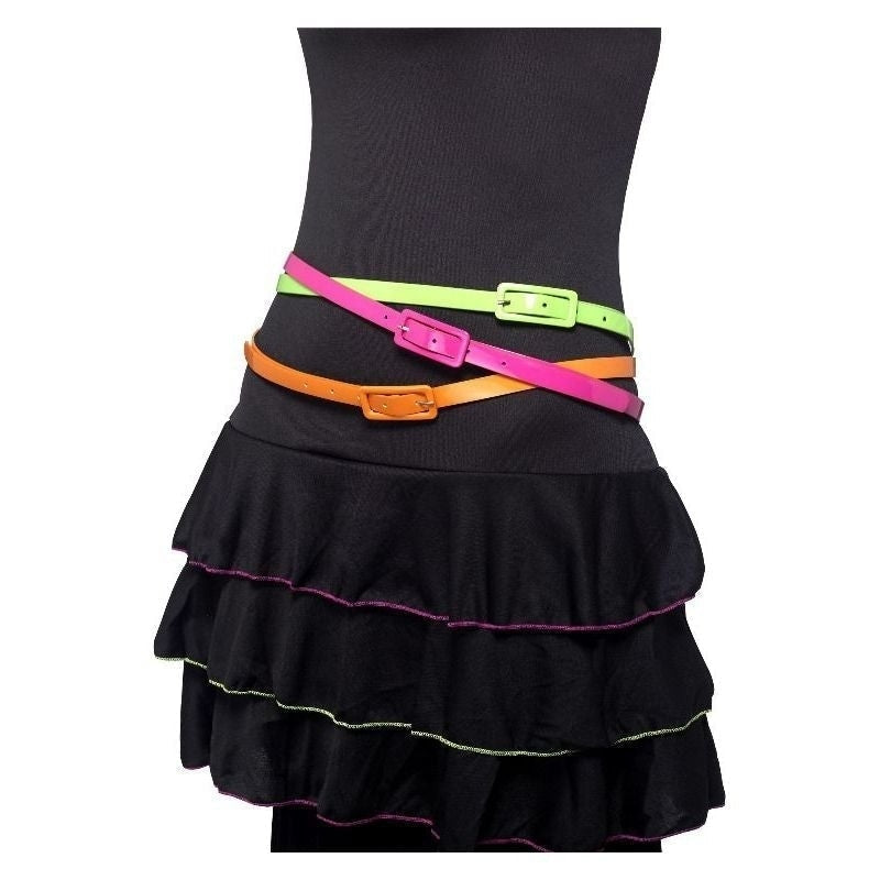 Costumes Australia Size Chart Neon Belts Adult Multi Colour