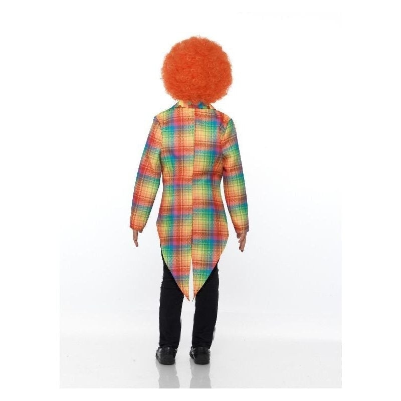 Costumes Australia Neon Tartan Clown Tailcoat Child Multi_2