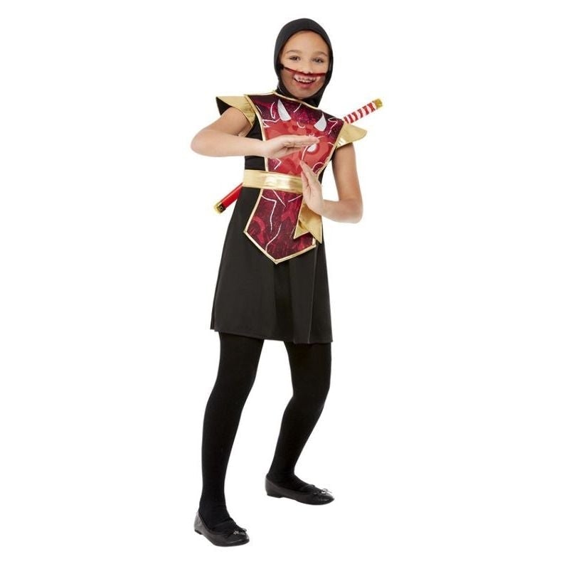 Costumes Australia Ninja Warrior Costume Red_1