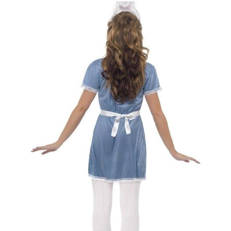 Costumes Australia Nurse Naughty Costume Adult Blue White_2