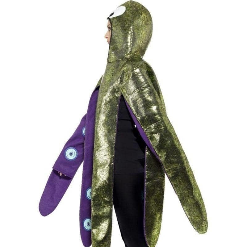 Costumes Australia Size Chart Octopus Costume Foam Bonded Adult Purple Hooded Tabard