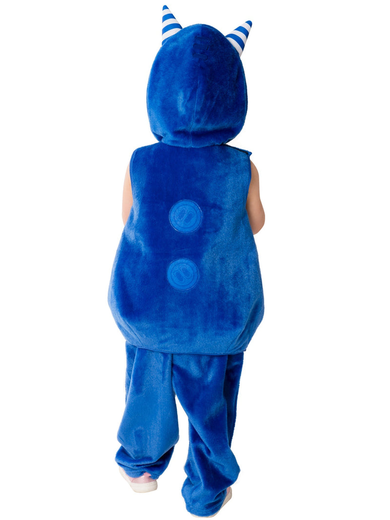 Costumes Australia Oddbods Pogo Costume for Kids Blue Jumpsuit_2