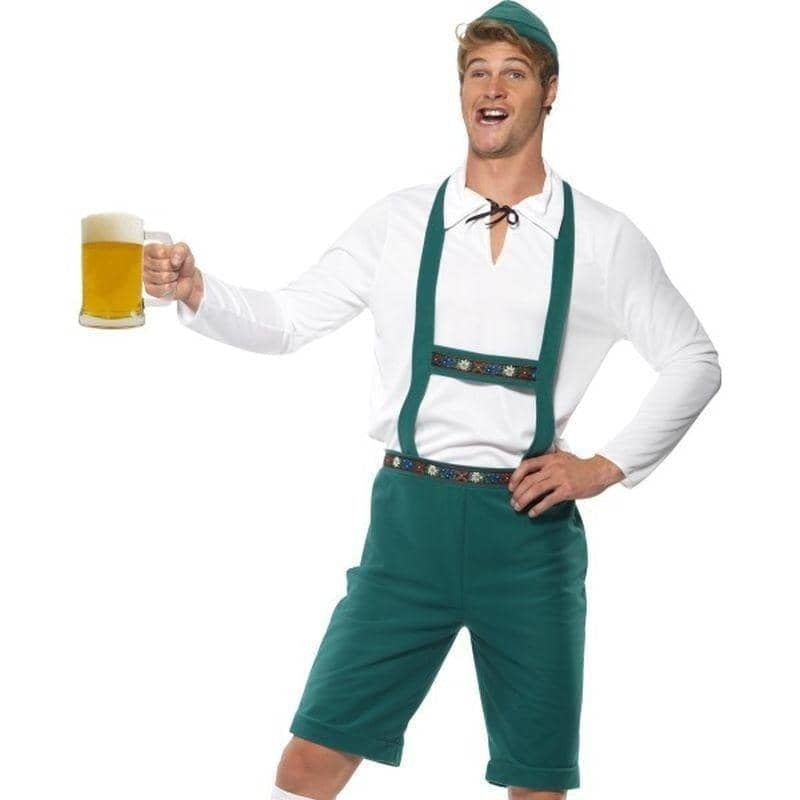 Costumes Australia Oktoberfest Costume Adult Green White_1