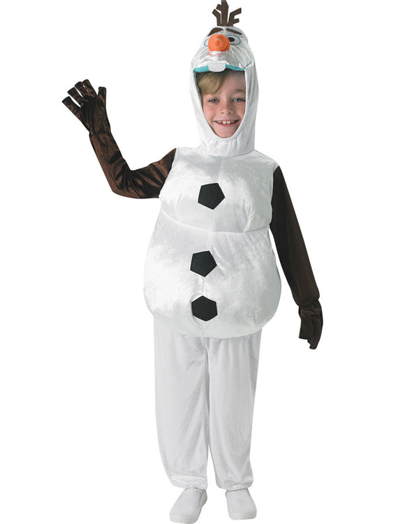 Costumes Australia Olaf Frozen Boys Disney White Snowman Costume_2