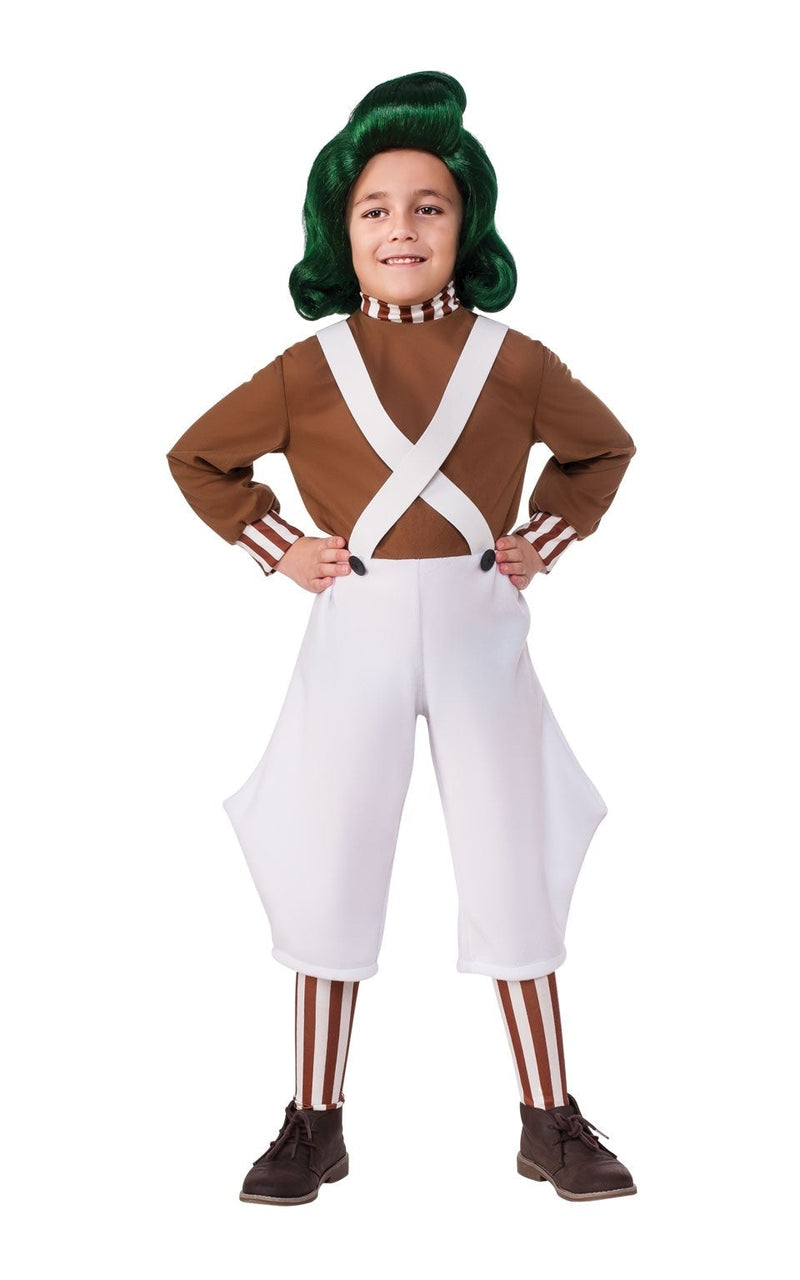 Costumes Australia Oompa Loompa Costume Child Charlie and the Chocolate Factory_1