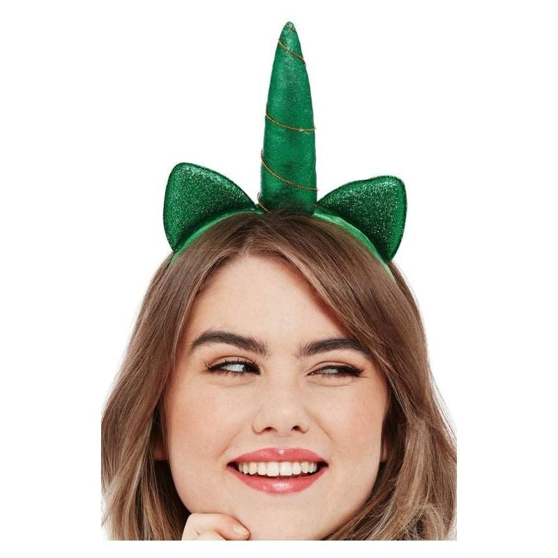 Costumes Australia Paddys Day Metallic Unicorn Headband_1