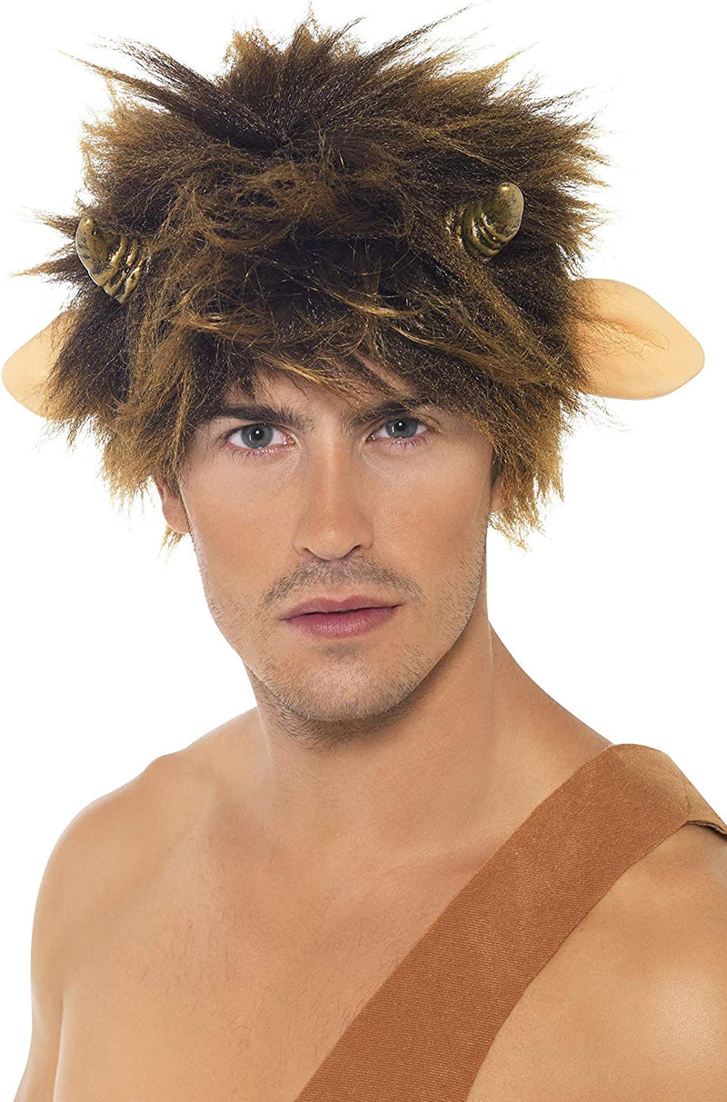 Costumes Australia Pan Costume Adult Brown Ears Horns_4