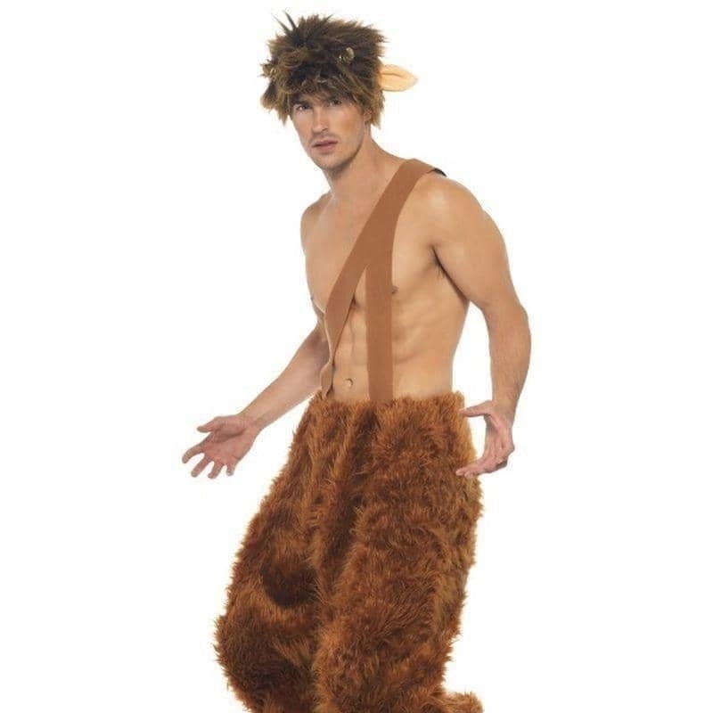 Costumes Australia Pan Costume Adult Brown Ears Horns_1