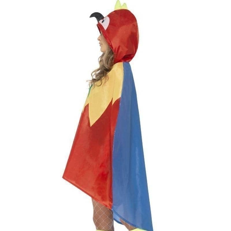 Costumes Australia Parrot Party Poncho Adult Red Yellow_4